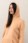 Unisex Kanguru Cepli Kapüşonlu Basic Sweatshirt