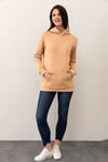 Unisex Kanguru Cepli Kapüşonlu Basic Sweatshirt