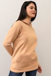 Unisex Kanguru Cepli Kapüşonlu Basic Sweatshirt