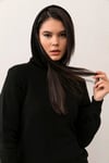 Unisex Kanguru Cepli Kapüşonlu Basic Sweatshirt
