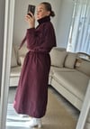 Tasarım Trençkot Bordo