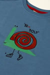 BeetleBeez- Be Bold Sweatshirt-Açık Mavi
