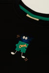 BeetleBeez- Be The Coolest Sweatshirt-Siyah