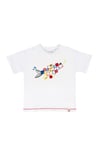 BeetleBeez-Follow the Shapes Oversize T-Shirt - Beyaz