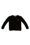 BeetleBeez- Funny Pink Monster Sweatshirt-Siyah