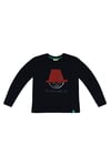 BeetleBeez- The Curious One Uzun Kollu T-Shirt - Lacivert