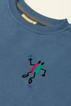 BeetleBeez- Up and Down Sweatshirt-Açık Mavi