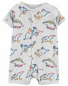 Carter's Erkek Bebek Dinazorlu Romper Tulum