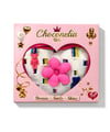 Chocogirl Shiny Heart Patchwork Beyaz-Jean Renk Kız Çocuk Çantası
