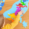 Crocodile Creek Dev Kule Puzzle - 30 Parça - Dinozor