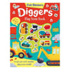 Imagine That Publish-Felt Stickers - Diggers Play Scene Book