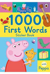 Ladybird-Peppa Pig 1000 First Words Sticker Book