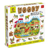 Ludattica-Woody Puzzle-Çiftlik Hayvanları