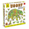 Ludattica-Woody Puzzle-Orman Hayvanları