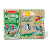 Melissa Doug-Ahşap Sesli Puzzle-Hayvanat Bahçesi(yeni)