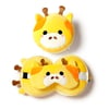 Relaxeazzz Adoramals Giraffe Plush Travel Pillow & Eye Mask