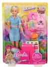 Barbie Seyahatte Bebeği ve Aksesuarları FWV25