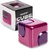 Bopster Cube Spinner Metal Stres Küpü (Pembe-Mor Renk)