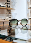 Merlot Yeşil Lens Black&Gold Çerçeve Güneş Gözlüğü