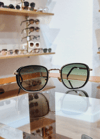Merlot Yeşil Lens Black&Gold Çerçeve Güneş Gözlüğü