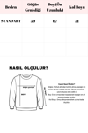 Bej Çizgili Oversize Marin Kazak SH101