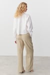 Bej Elastik Belli Bol Kesim Pantolon SH259