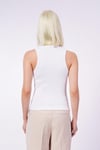 Beyaz Basic Askılı Kadın Atlet SH253