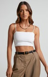 Beyaz Basic Kadın T-Shirt SH147