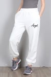 Beyaz Kadın Basic Eşofman SH277