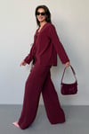 Bordo Önü Bağlamalı Alt Üst Takım Sh240