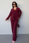 Bordo Önü Bağlamalı Alt Üst Takım Sh240