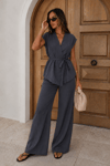 Füme Basic Yelek Pantolon Takım Sh241
