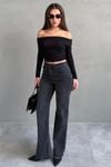 Füme Wide Leg Kadın Pantolon SH351