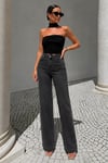 Füme Wide Leg Kadın Pantolon SH351
