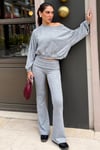 Gri Bluz Pantolon İkili Takım SH314