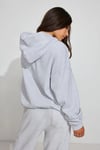 Gri Kapüşonlu Kadın Sweatshirt SH264