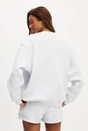 Gri Uzun Kollu Basic Kadın Sweatshirt SH278