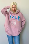Gül Kurusu Oversize Kapüşonlu Kadın Sweatshirt SH129