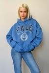 İndigo Oversize Kapüşonlu Kadın Sweatshirt SH129