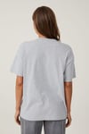 Karmelanj Kısa Kollu Oversize Basic Kadın T-Shirt SH281