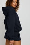 Lacivert Kapüşonlu Kadın Sweatshirt SH264