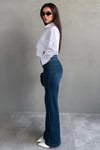 Mavi Wide Leg Kadın Pantolon SH351