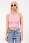 Pembe Askılı Kadın Basic Atlet SH248