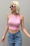 Pembe Askılı Kadın Basic Atlet SH248