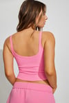 Pembe Basic Ribana Askılı Atlet SH362