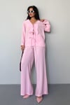 Pembe Önü Bağlamalı Alt Üst Takım Sh240
