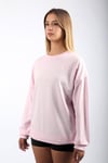 Pudra Bisiklet Yaka Basic Sweatshirt SH111