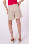 Seeh Bej Basic Kadın Şort SH246