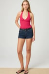 Seeh Fuşya Boynu Bağlamalı Body Sh223