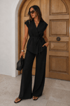 Siyah Basic Yelek Pantolon Takım Sh241